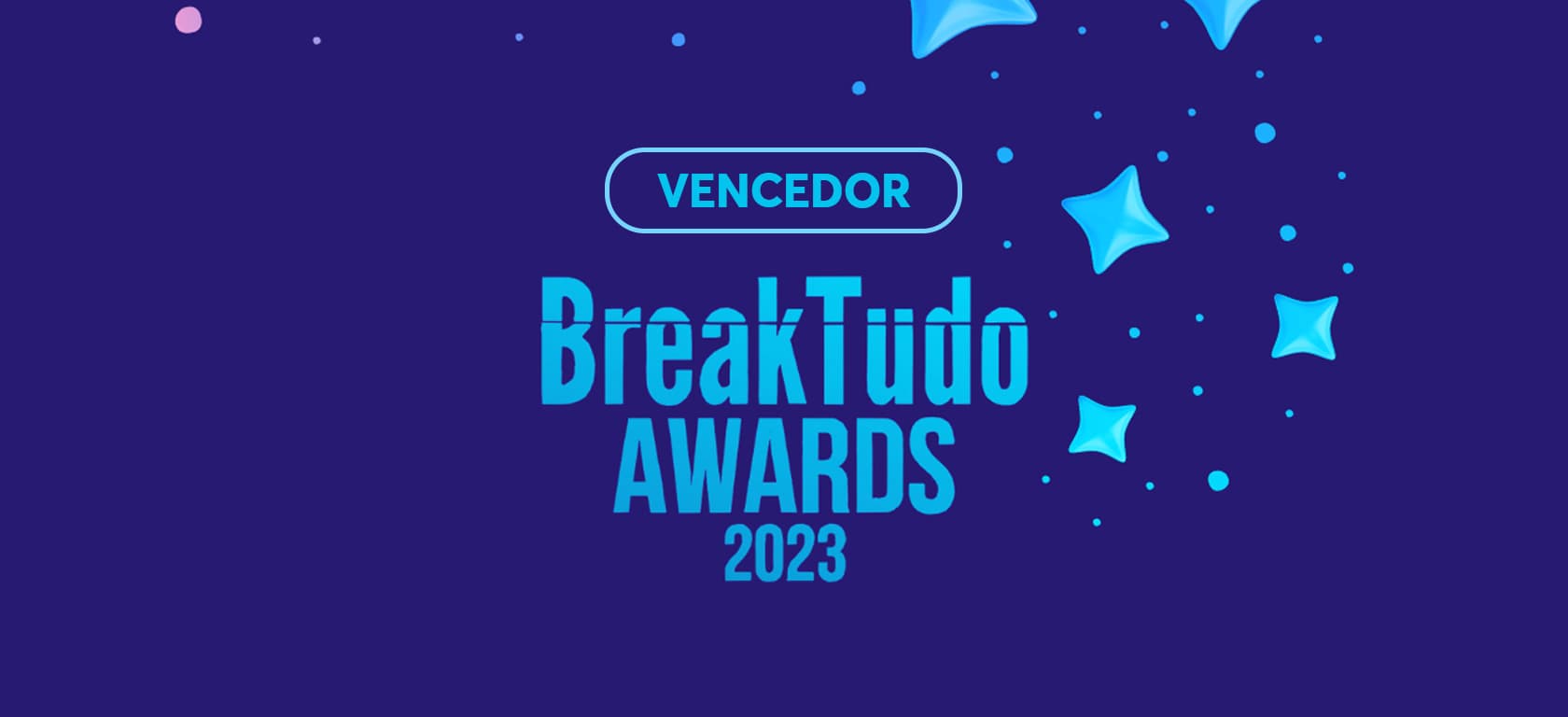 Vencedor - Melhor Creator do Ano no BreakTudo Awards 2023